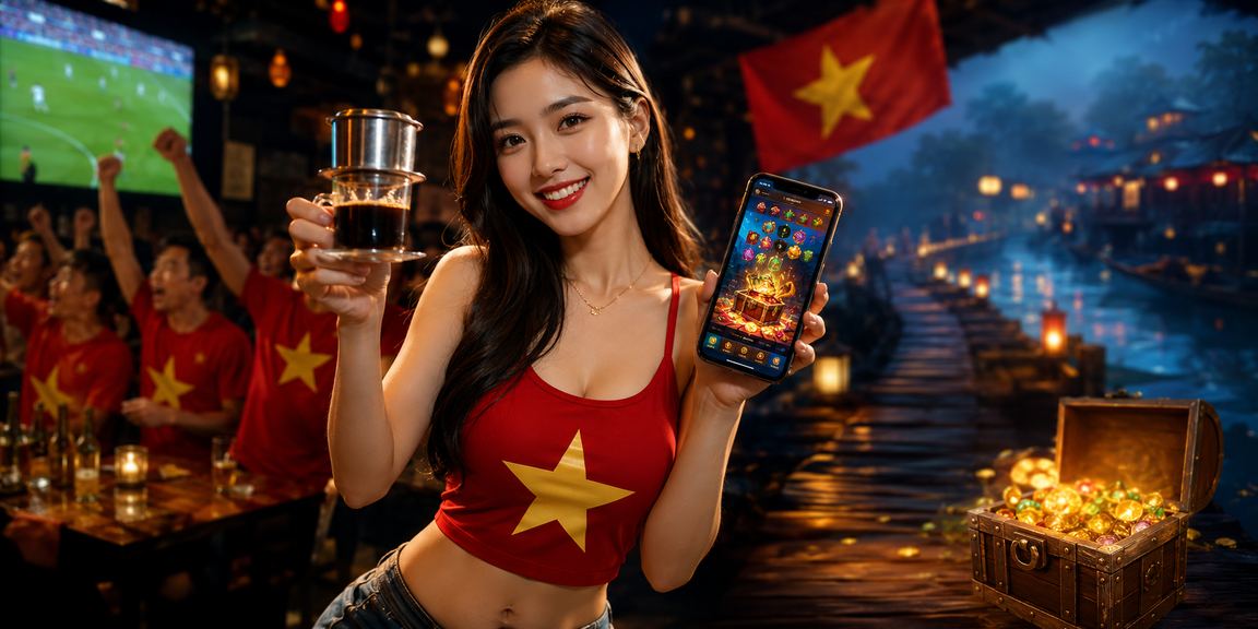 Màn hình hiển thị thông tin cá cược và ưu đãi thể thao tại sòng bài trực tuyến Việt Nam